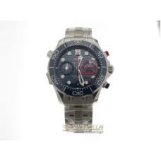 Omega Seamaster Diver 300m America's Cup Chronograph ref. 210.30.44.51.03.002 nuovo 